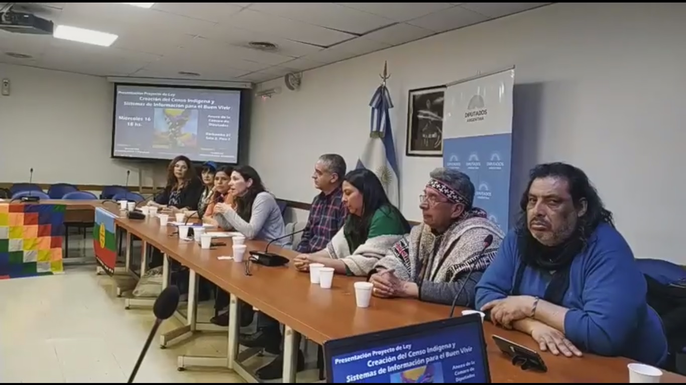 Presentan proyecto para crear un censo indígena en el Congreso de la Nación