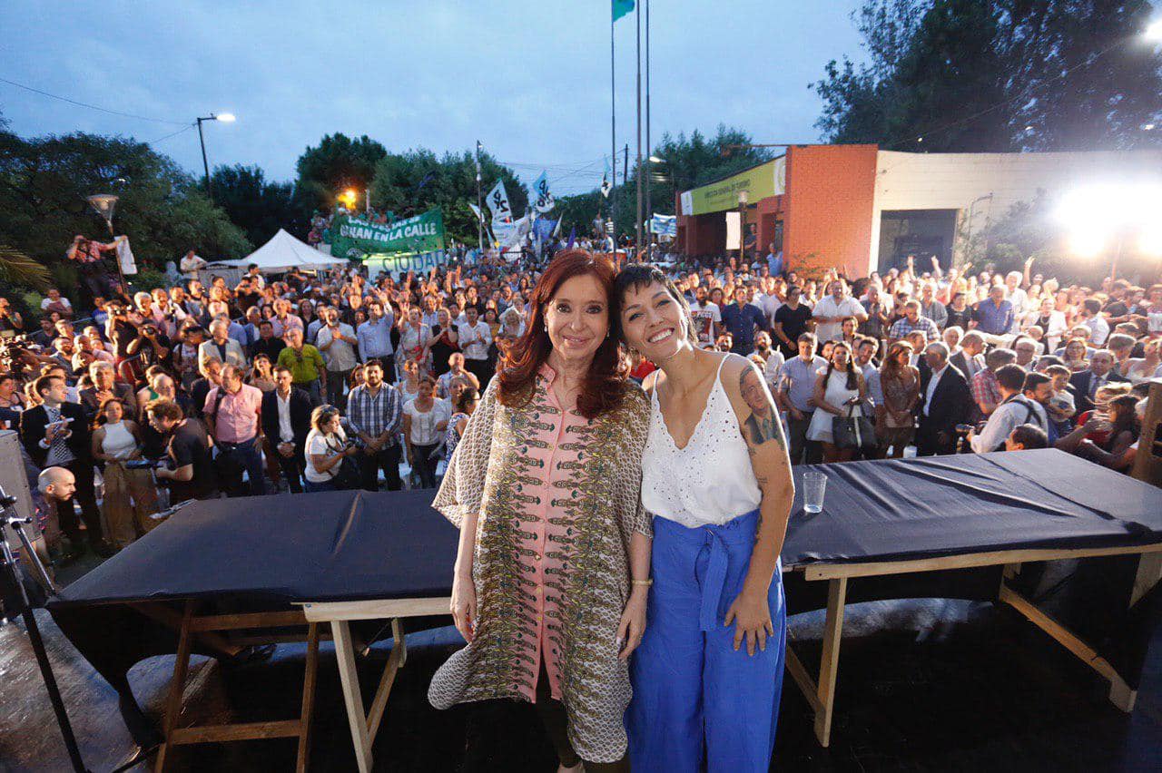 Cristina agradeció el amor recíproco entre ella y la militancia: «Fue mi coraza en estos años tan duros»