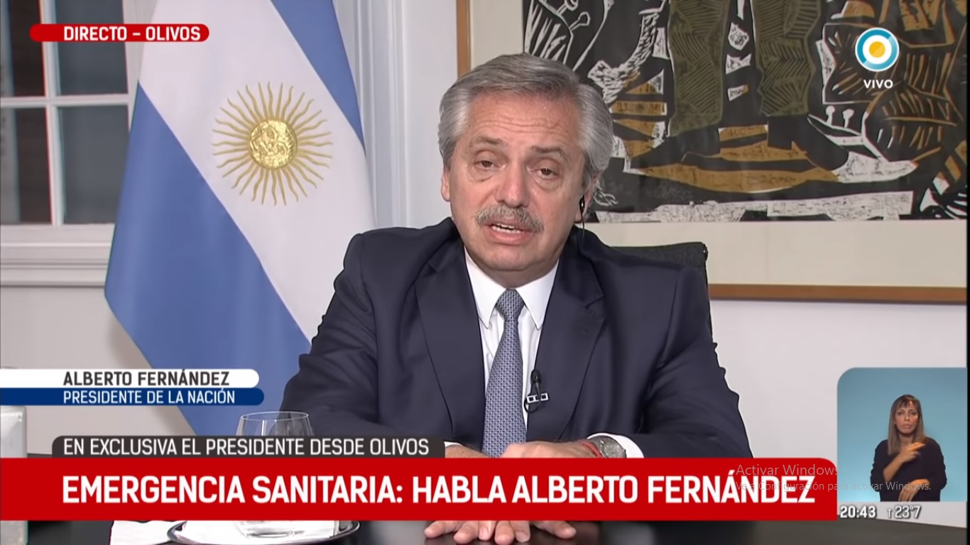 Alberto Fernández: “Tenemos que revisar cómo funciona el mundo y generar un sistema más igualitario”