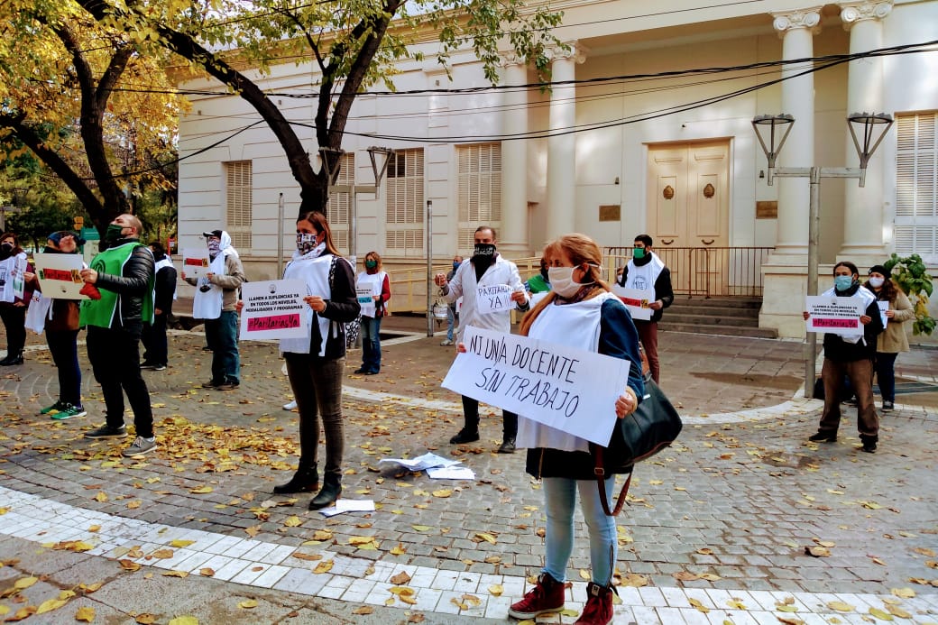 Este jueves nueva movilización docente para que Suárez convoque a paritarias
