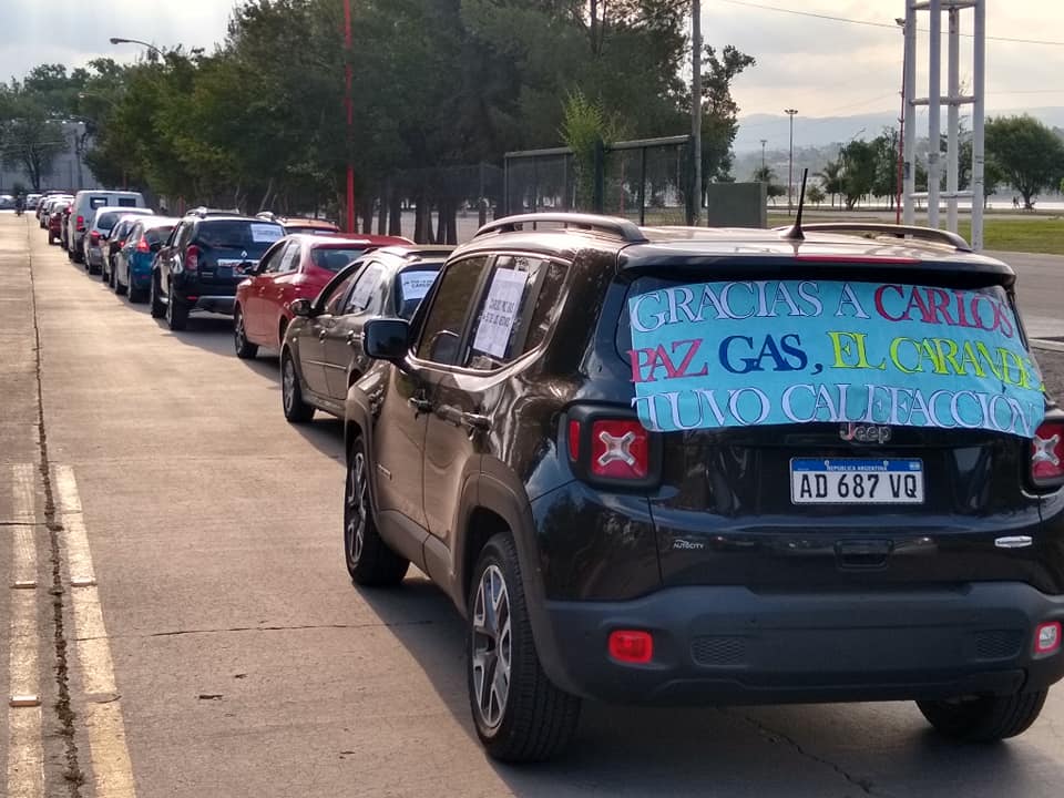 Autazo en defensa de la empresa Carlos Paz Gas, cooperativa y estatal