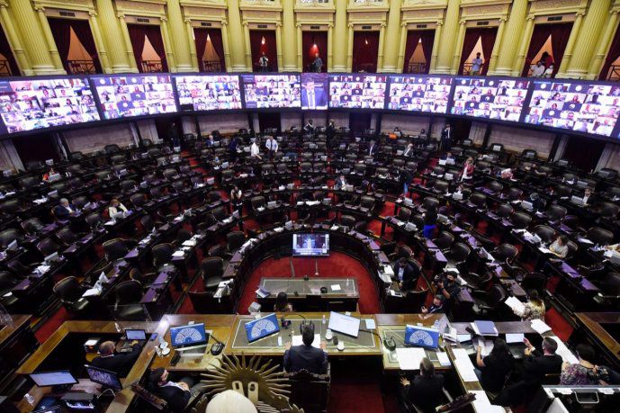 Se vota el aporte solidario y extraordinario en la Cámara de Diputados