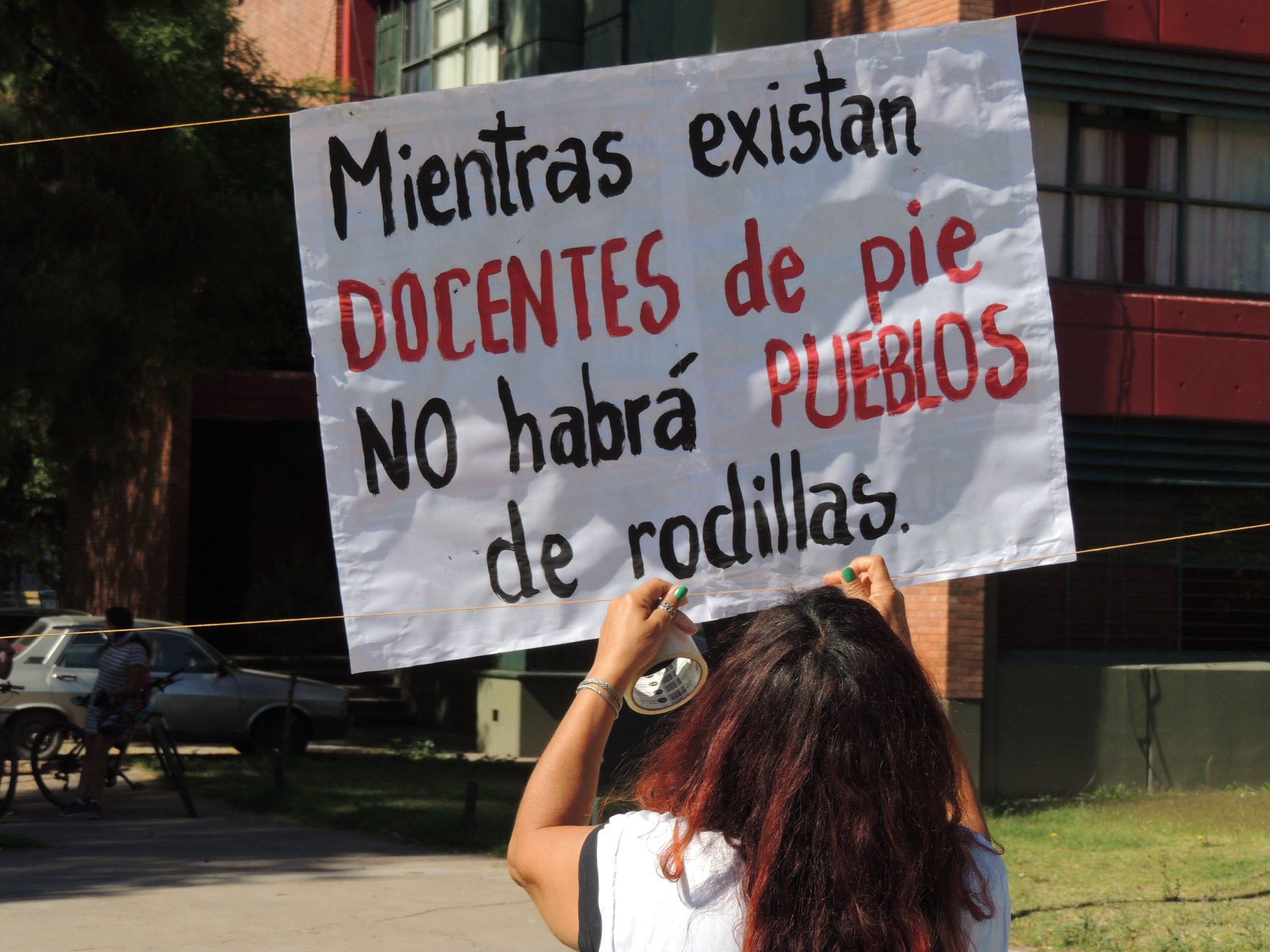 La lucha docente logró la apertura de paritarias en el anteúltimo mes del año