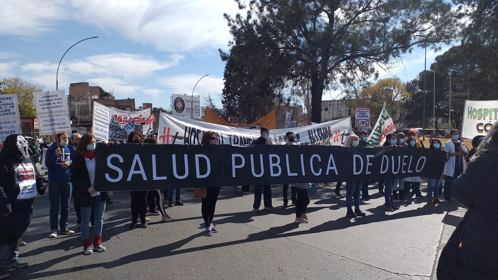 Sigue sin respuesta el reclamo de la Unión de Trabajadores y Trabajadores de la Salud
